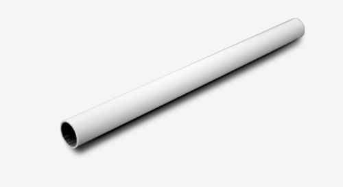Standard Grey Color Abs Coated Pipe Length: 4  Meter (M)
