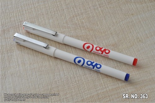 Plastic Pen - Plastic Material, 4.5 Inch Size, White Color | Stick Shape, Ball Type, Ideal for Office, School, and Shop Writing Needs