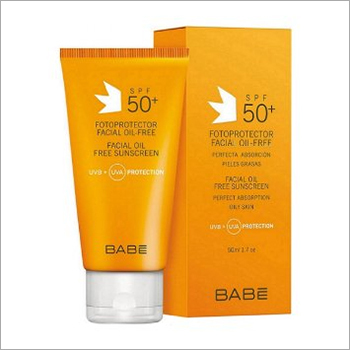 Facial Oil Free Sun Screen 50+ 50ml