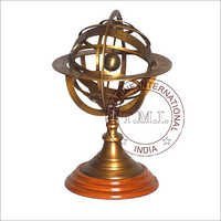 Collectible Vintage Brass Armillary