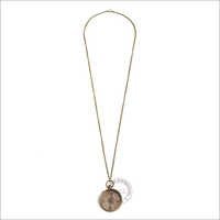 Nautical Antique Brass Compass Pendant
