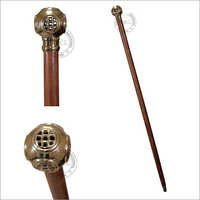 Brass Diving Helmet Walking Stick