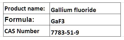Gallium fluoride