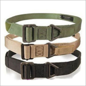 Military Army Belt - Pp & Nylon, 47 Inch Length & 57 Mm Width | Available In Black, Olive Green & Khaki, Used By Military Personnel