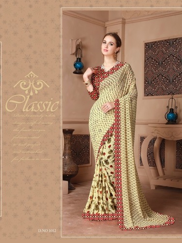 Pure Chiffon Saree