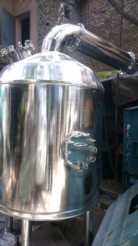 Distillation Herbs Extraction Plant with Condenser