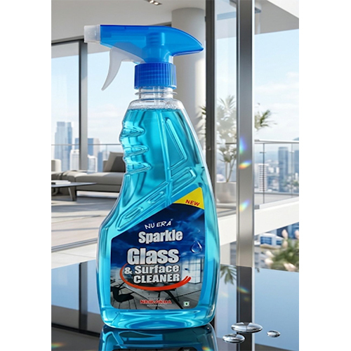 Nuera Sparkle Glass Cleaner - Detergent for Glass, Ideal for Bathroom Use | Streak-Free Finish, Effortless Shine, Easy Application