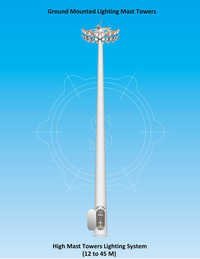 Ground Mounted High Mast Lighting Tower