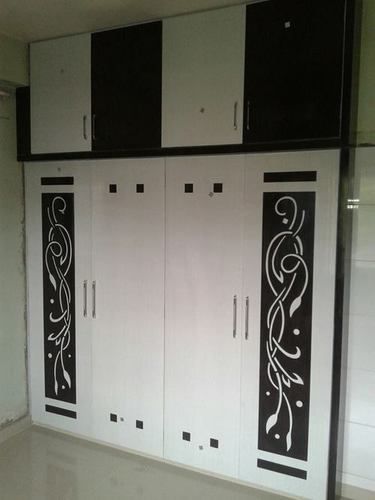 Double Doors Pvc Wardrobe