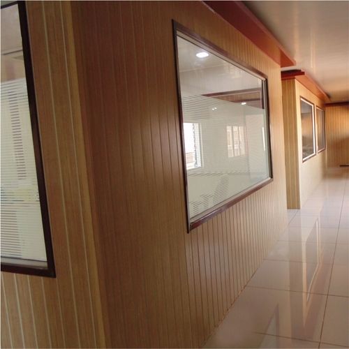 Brown Office PVC Partition