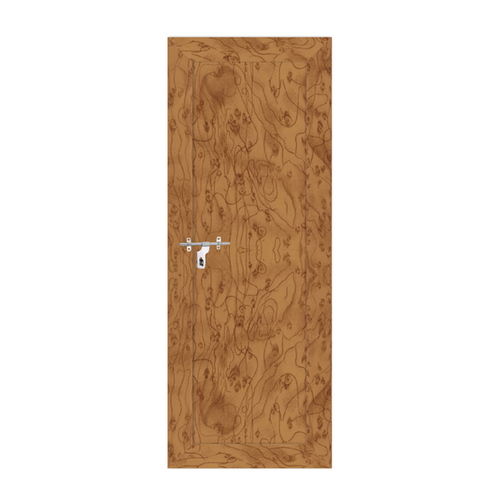 Pvc Door - Color: Brown