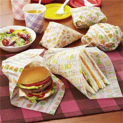 Burger Butter Paper watermarked