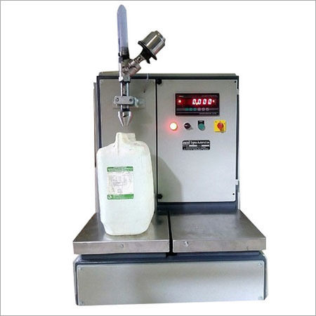 Semi Automatic Tin Oil Filling Machine