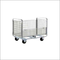 Stainless Steel Laundry Trolley By SR SONS GARMENTS EQUIPMENT