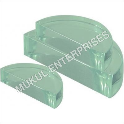 Semicircular Glass Block