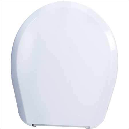 White Plastic Toilet Seat
