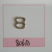 6MM good  quality bright silver slider for underwear
