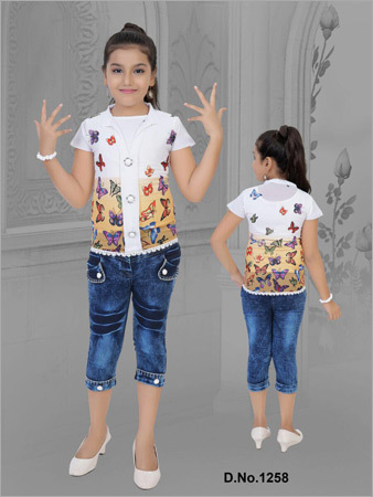 Children Capri With Top