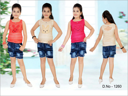 Girls Shorts With Top