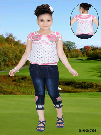 Kids Capri With Top