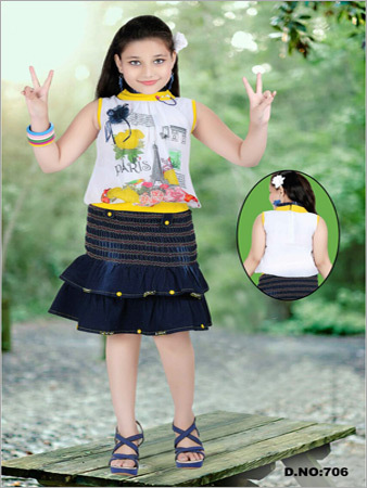 Kids Skirts with Top