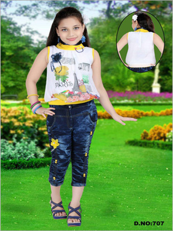 Kids Capri With Top
