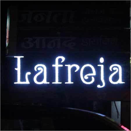 Commercial Neon Display Board