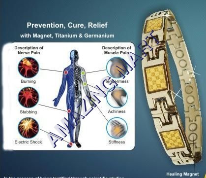 Bio Magnetic Titanium Health Bracelet