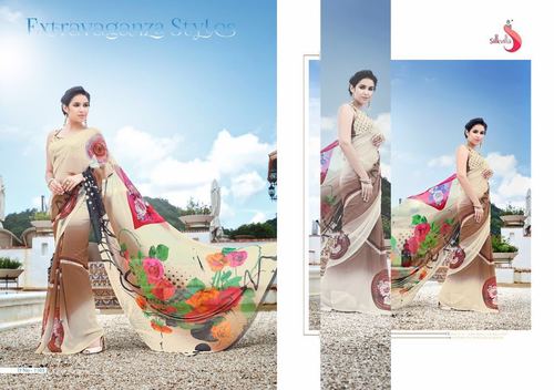 Printed Georgette Sarees