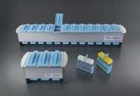 Automated Slide Staining Machine - Color: White & Blue