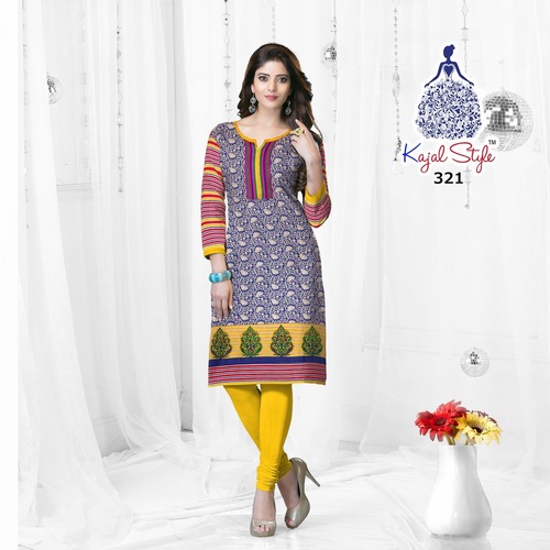 Baby Doll 3 Cotton Kurtis Catalog