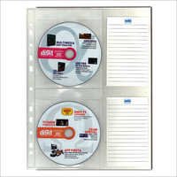 Cd Wallet Pocket With Label (for Ring Binder)