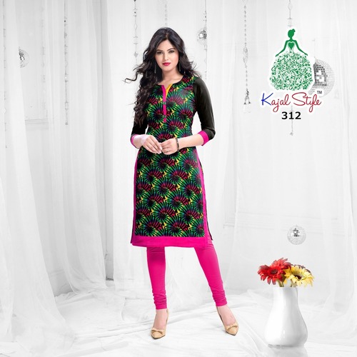 Stitched Cotton Kurtis Wholesale