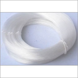 Nylon Fishing Line - Single Fiber Material, 100 Yards Length, White Color | Lightweight, Easy to Use, Flexible Design