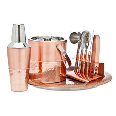 Copper Bar Accessories Set