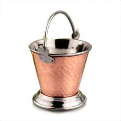 Copper Dal Bucket