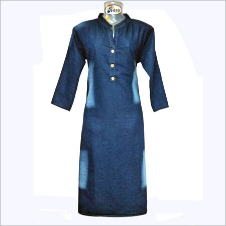 Blue Rayon Kurti