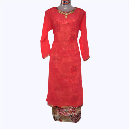Colored Cotton Kurti