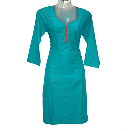 Plain Cotton Kurti