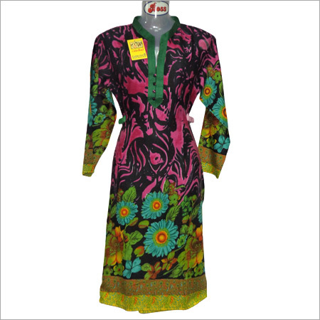 Designer Colored Cotton Kurti