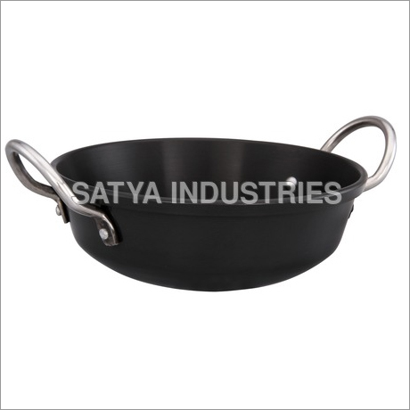 Non Stick Kadhai - Metal | Versatile Cooking Surface, Heat Dispersing Design for Even Cooking, Easy to Clean, and Durable Finish