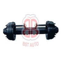 Tata Type Trailer Axles - Color: Black