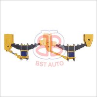 Fuwa Type Mechanical Suspension - Q235b Mild Steel, Yellow And Black Color, Adjustable Rod Hanger, Low Maintenance Design