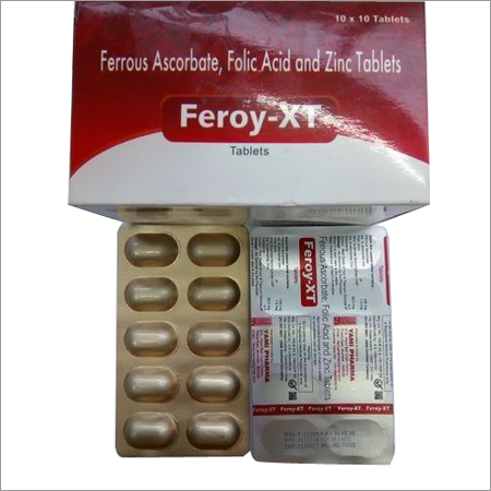 Ferous Ascorbate + Folic Acid + Zinc