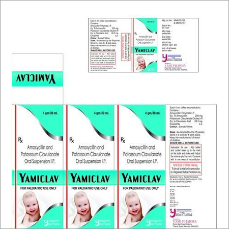 Amoxycillin 200 POT Clavulanate 28.5 Syp