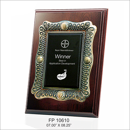 Plaque Award