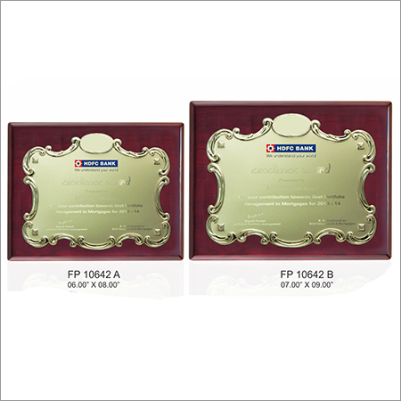 Metal plate memento