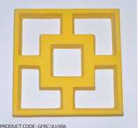 Concrete Jali - Pigmented Glass-fibre Reinforced Concrete, 300mm X 30mm X 300mm | Weather & Water Resistant, Elegant Modern Design, Indoor/outdoor Use