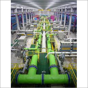Desalination Plant - Stainless Steel, 100x50x20 m, 1000 m³/day | Water Purification, Salt Removal, Energy Efficient, Sustainable Solution