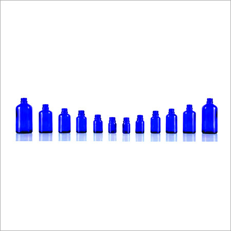Blue Glass Containers